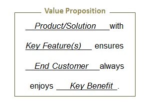 Value Proposition framework