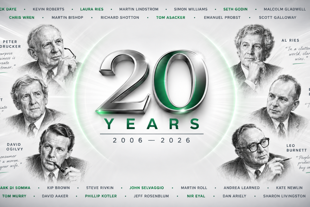 20 Years Of Ideas That Make Brands More Valuable